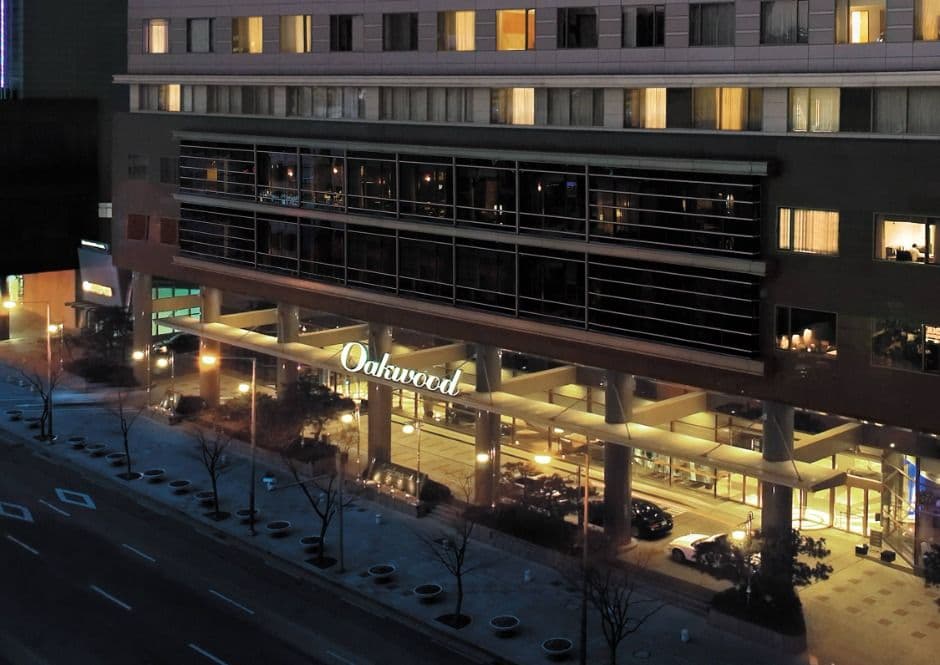 호텔 오크우드프리미어